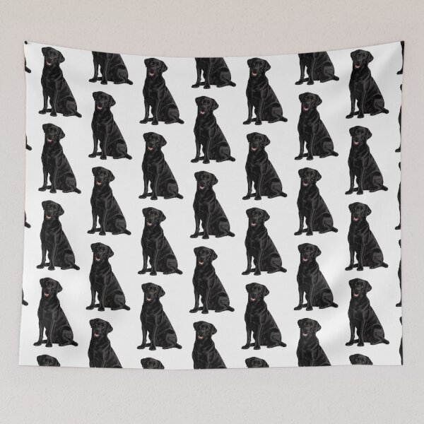 Item preview, Black Labrador Retriever Dog designed and sold by BackgroundND.