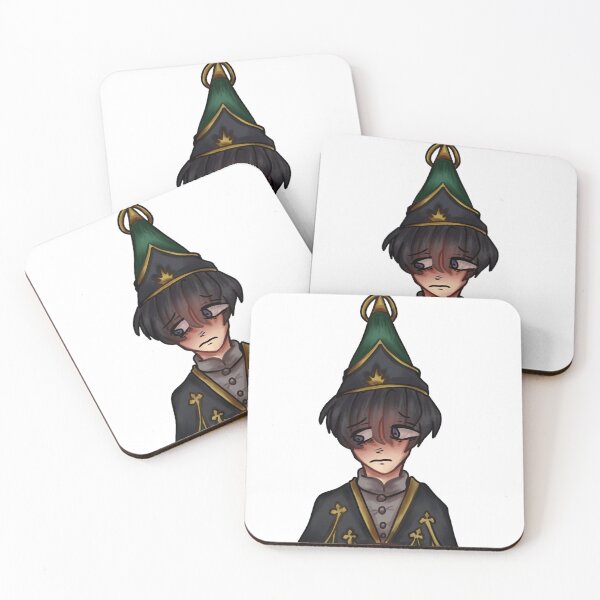 Item preview, Sad Anime Boy in Royal Fantasy Outfit - Melancholic Chibi Art designed and sold by Manga moshi .