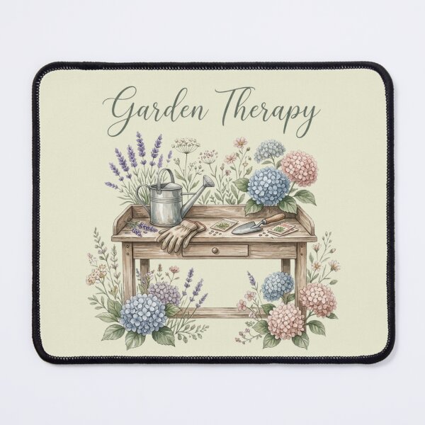 Item preview, Garden Therapy Vintage Watercolour Floral Potting Bench T-Shirt designed and sold by PACS0011.