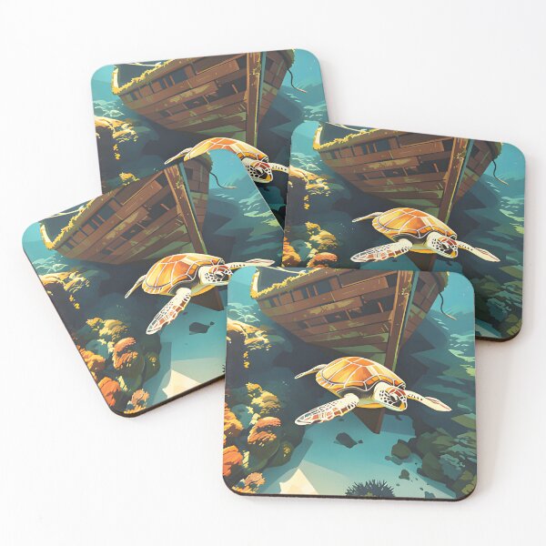 Item preview, Andaman Coral Paradise – Vintage Marine Poster designed and sold by Spirit of Siam.