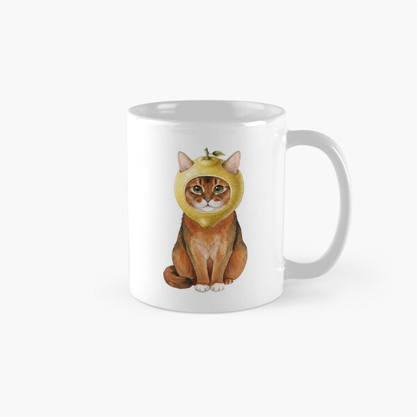 Item preview, Kawaii Fruit Kitty | Abyssinian & Lemon designed and sold by KittyClosetStore.
