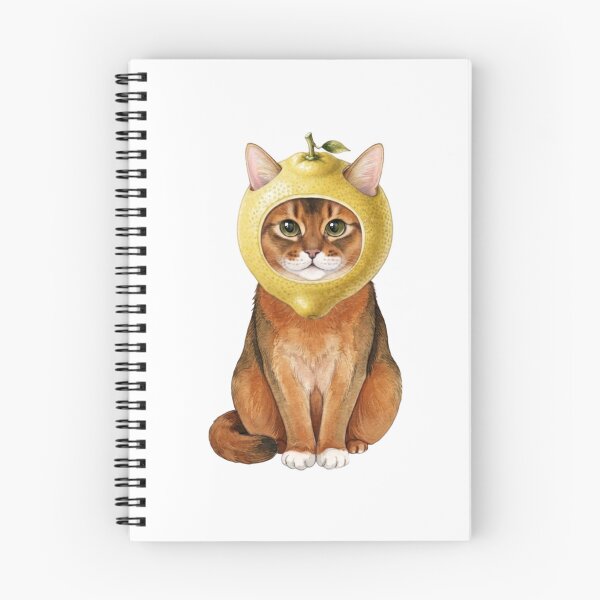 Item preview, Kawaii Fruit Kitty | Abyssinian & Lemon designed and sold by KittyClosetStore.