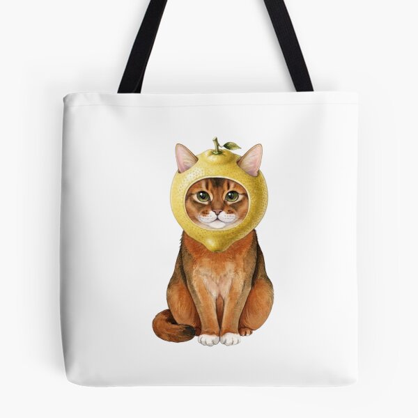Item preview, Kawaii Fruit Kitty | Abyssinian & Lemon designed and sold by KittyClosetStore.