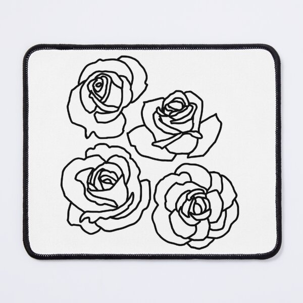 Item preview, Bold Line Rose Floral Illustration designed and sold by IwonaKpn.