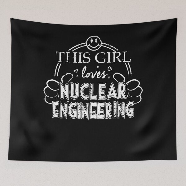 Item preview, Girl Loves Nuclear Engineering designed and sold by shoppzee.