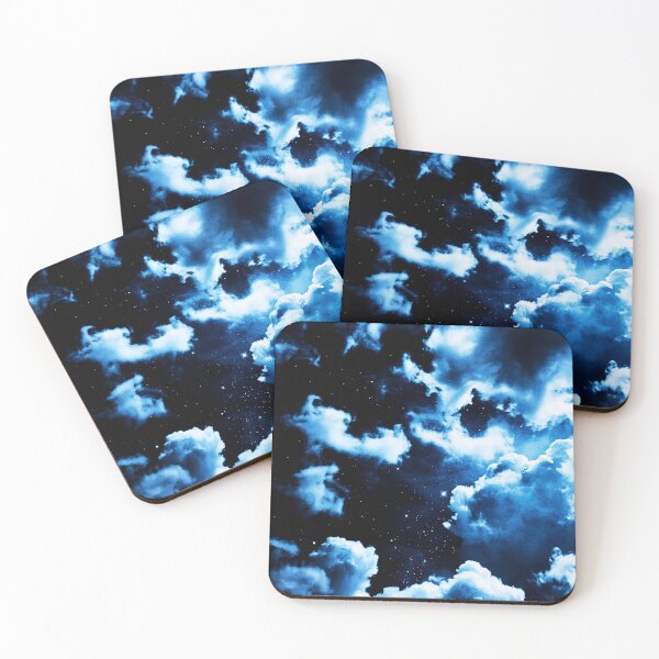 Item preview, Midnight Celestial Clouds designed and sold by Exodoi.