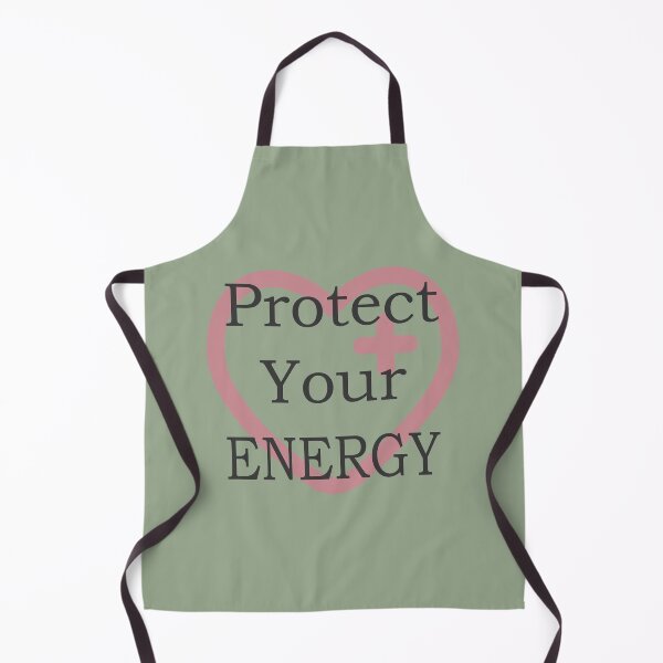 Item preview, Protect Your Energy Calming Wellness Motivational Quote designed and sold by ANJ Creative Designs.