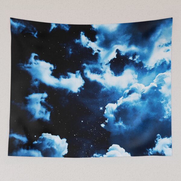 Item preview, Midnight Celestial Clouds designed and sold by Exodoi.