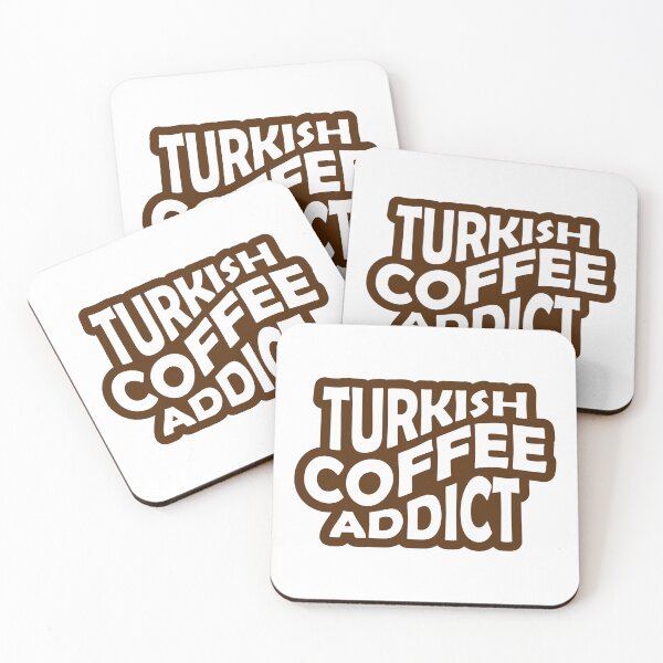 Item preview, Turkish Coffee Addict designed and sold by checkoutmyengine.