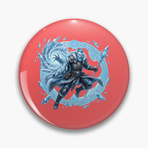 Item preview, Ice Mage Casting Spell Art designed and sold by Utopian-Magic.