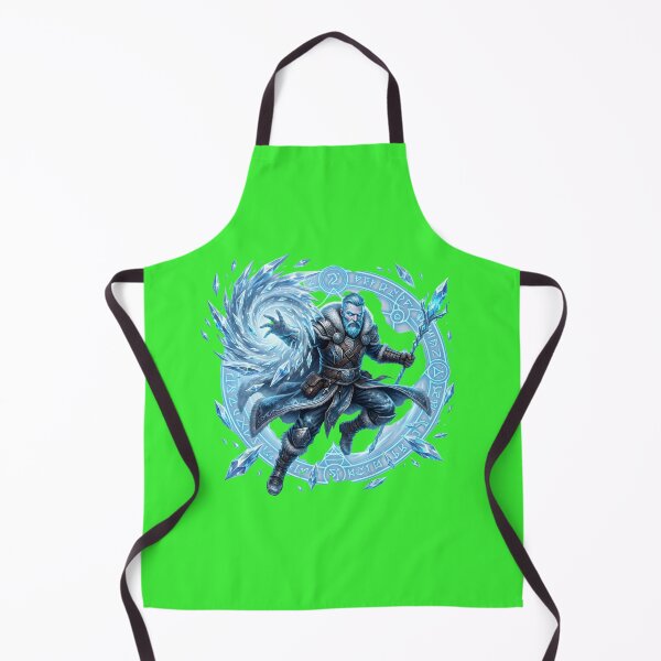 Item preview, Ice Mage Casting Spell Art designed and sold by Utopian-Magic.