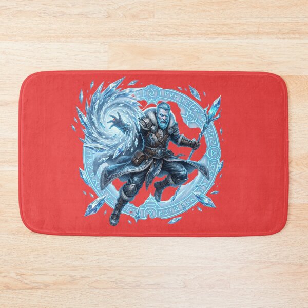Item preview, Ice Mage Casting Spell Art designed and sold by Utopian-Magic.