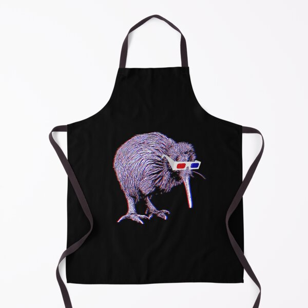 Item preview, Kiwi Bird Anaglyph T-Shirt designed and sold by RaymundoSouza.