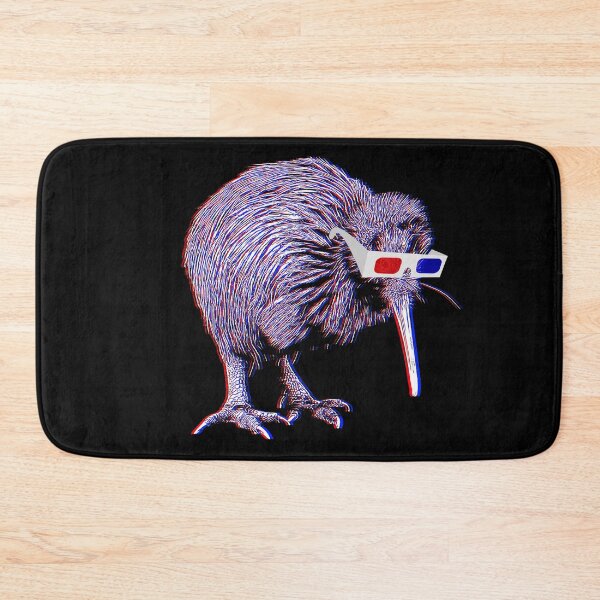 Item preview, Kiwi Bird Anaglyph T-Shirt designed and sold by RaymundoSouza.
