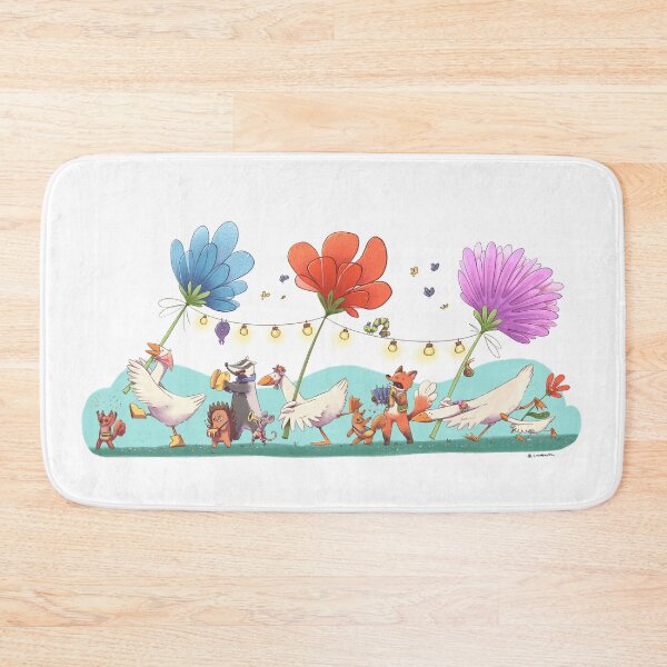 Item preview, Whimsical Animal Parade designed and sold by ChiaraAless.