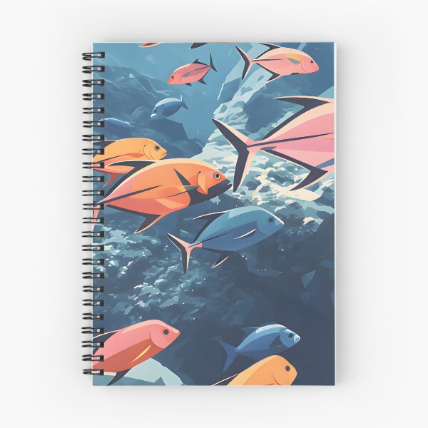 Item preview, Krabi Coral Reef Symphony – Vintage Marine Poster designed and sold by Spirit of Siam.