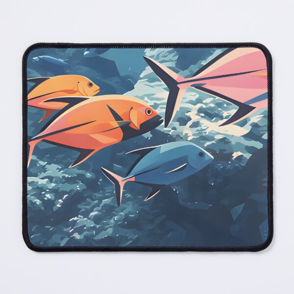 Item preview, Krabi Coral Reef Symphony – Vintage Marine Poster designed and sold by Spirit of Siam.