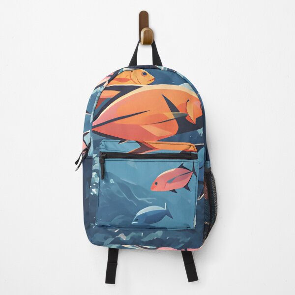 Item preview, Krabi Coral Reef Symphony – Vintage Marine Poster designed and sold by Spirit of Siam.