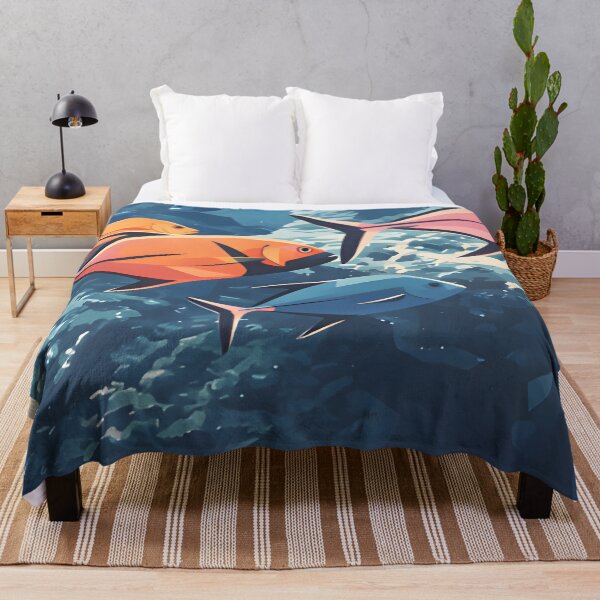 Item preview, Krabi Coral Reef Symphony – Vintage Marine Poster designed and sold by Spirit of Siam.