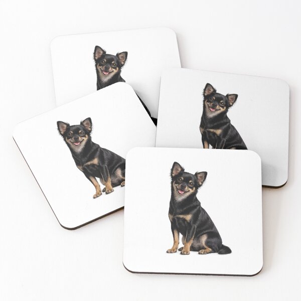 Item preview, Chihuahua Black and Tan Dog designed and sold by BackgroundND.