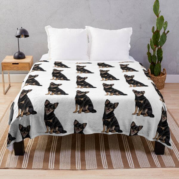 Item preview, Chihuahua Black and Tan Dog designed and sold by BackgroundND.