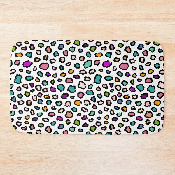 Item preview, Abstract Colorful Boho Leopard Pattern designed and sold by GraffiTimi.