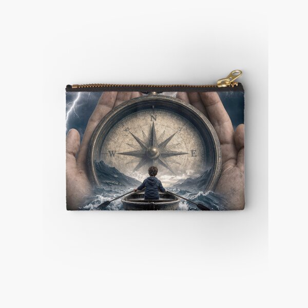 Item preview, Boy in a Rowboat Guided by a Compass and Hands designed and sold by Maria Dryfhout.
