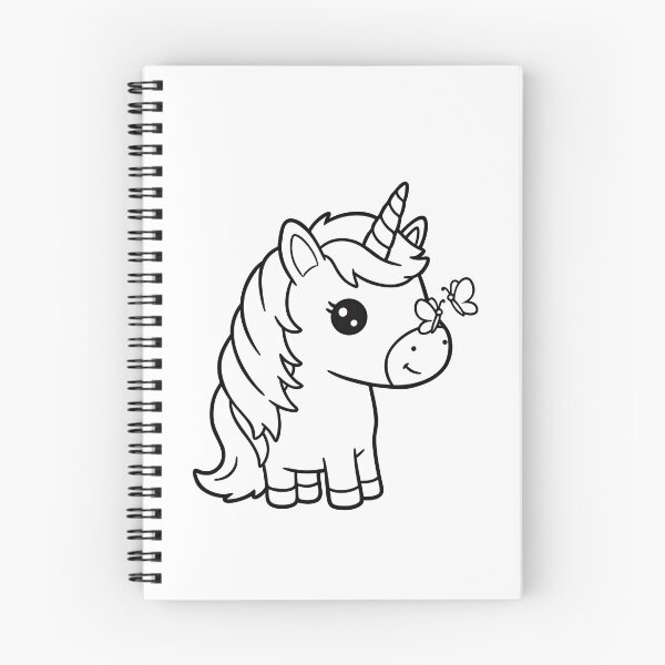 Item preview, Cute Baby Unicorn with Butterfly designed and sold by ArtPer-design.