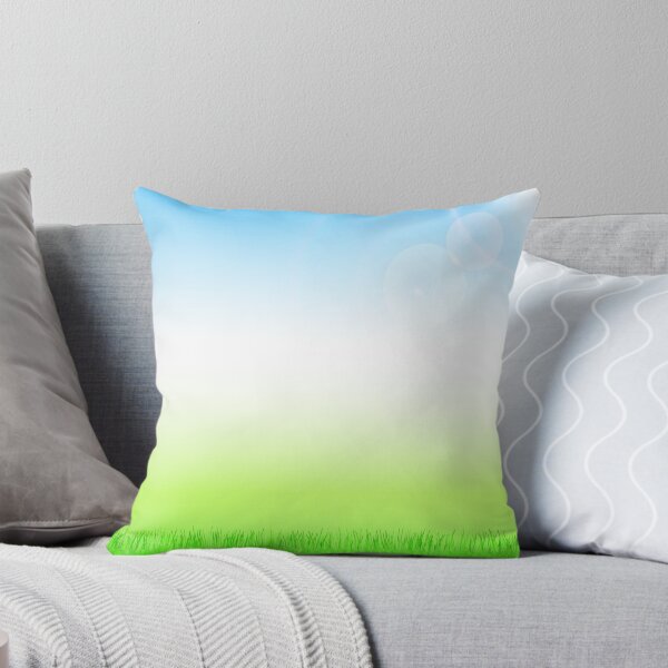 Item preview, Sunny Calm Spring Landscape Blue and Green designed and sold by GraffiTimi.