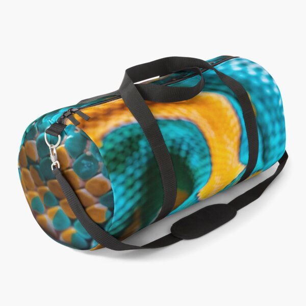 Item preview, Coiled Teal Orange Snake designed and sold by Pierce Millington Gallery.