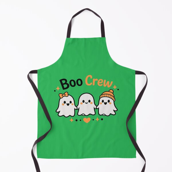Item preview, Boo Crew Cute Ghost Trio Halloween | Minimal Line Art Spooky Friends Description designed and sold by DesignHouse07.
