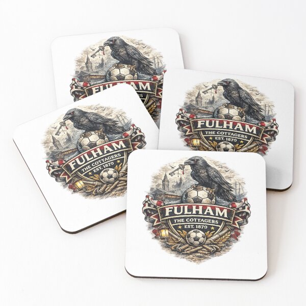 Item preview, Fulham Football Fan Graphic | The Cottagers Vintage Supporter Shirt | West London Football Design designed and sold by GarnerSupplyCo.