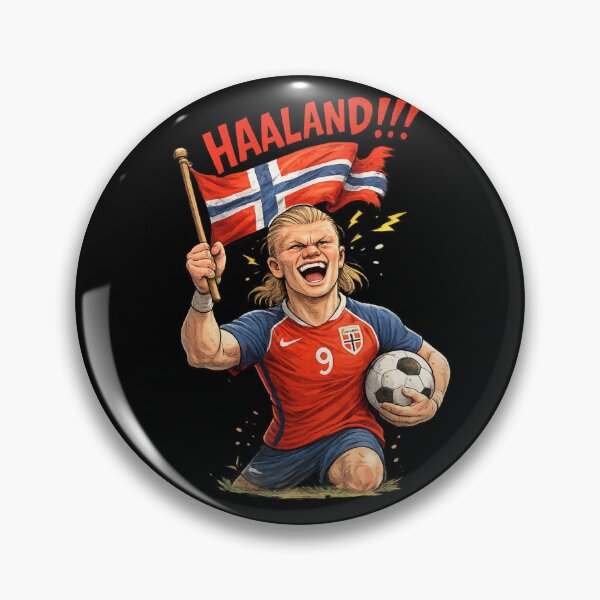 Item preview, Erling Haaland Illustration | soccer football fans gift designed and sold by poppet103.