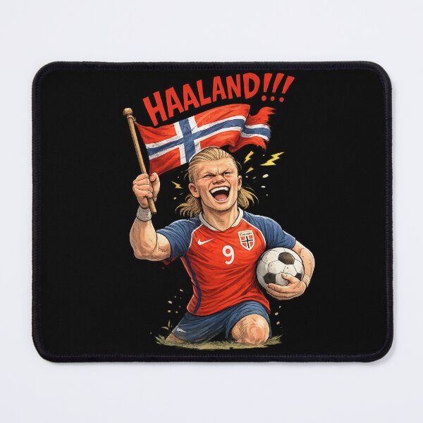 Item preview, Erling Haaland Illustration | soccer football fans gift designed and sold by poppet103.