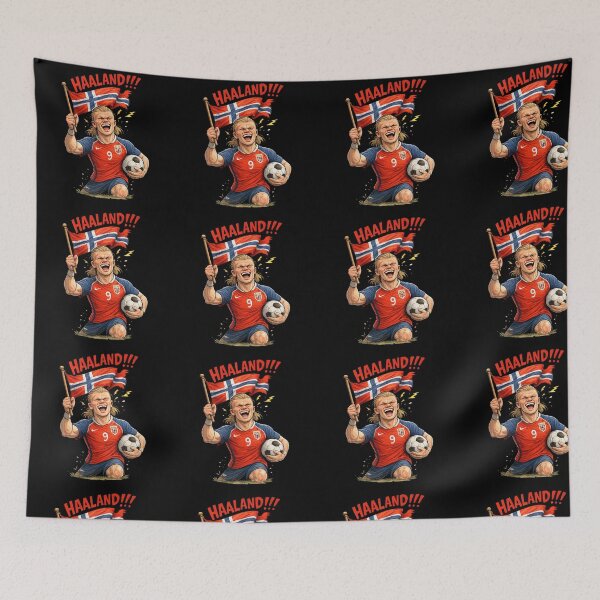 Item preview, Erling Haaland Illustration | soccer football fans gift designed and sold by poppet103.