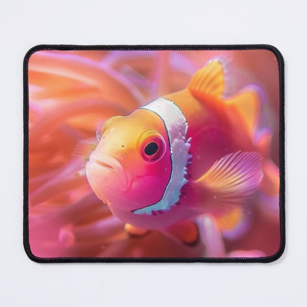 Item preview, Pink Clownfish Sea Anemone designed and sold by Pierce Millington Gallery.