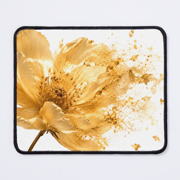 Item preview, Golden Blossom – Luxury Botanical Wall Art designed and sold by bauschberts.
