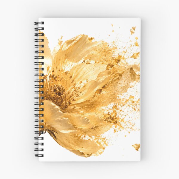 Item preview, Golden Blossom – Luxury Botanical Wall Art designed and sold by bauschberts.