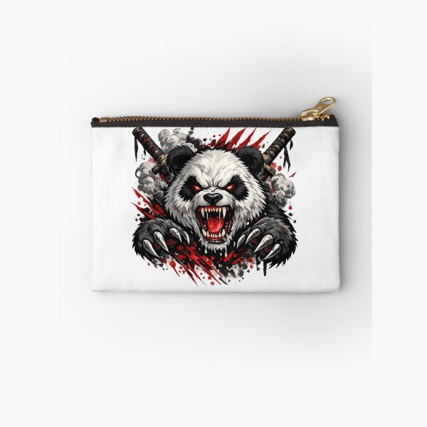 Item preview, Angry Panda Warrior | Fierce Animal Graphic T-Shirt & Hoodie Design designed and sold by Lifehackerplus1.