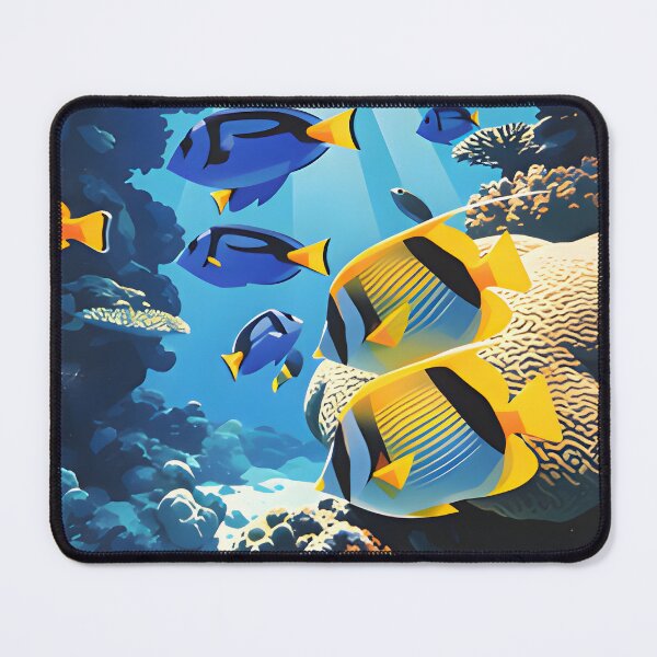 Item preview, Krabi Coral Reef Symphony – Vintage Marine Poster designed and sold by Spirit of Siam.