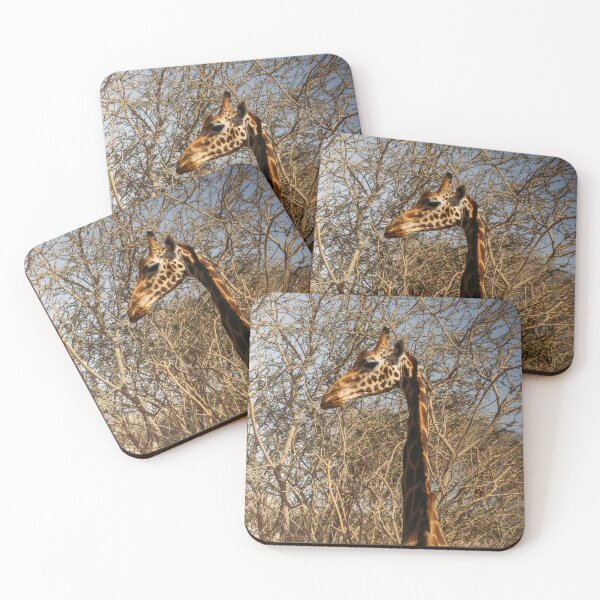 Item preview, Giraffe Among Thorny Branches designed and sold by IreneG0.