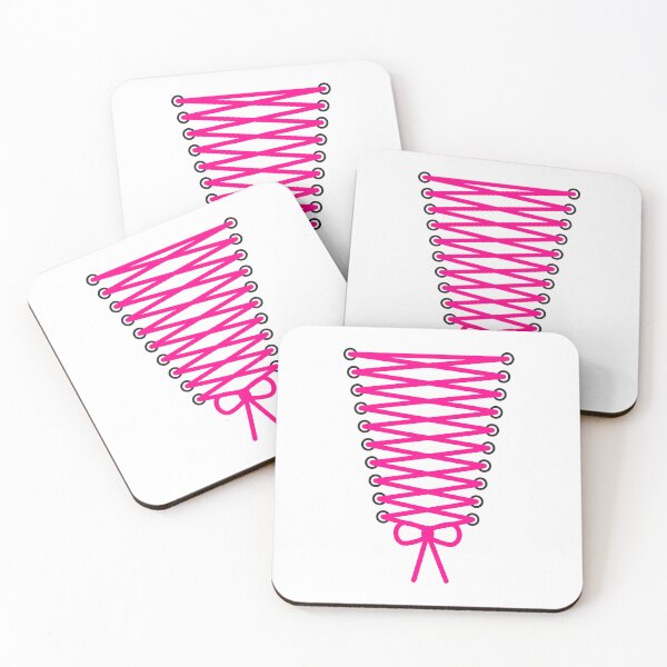 Item preview, Pink Womens Corset Pattern designed and sold by GraffiTimi.