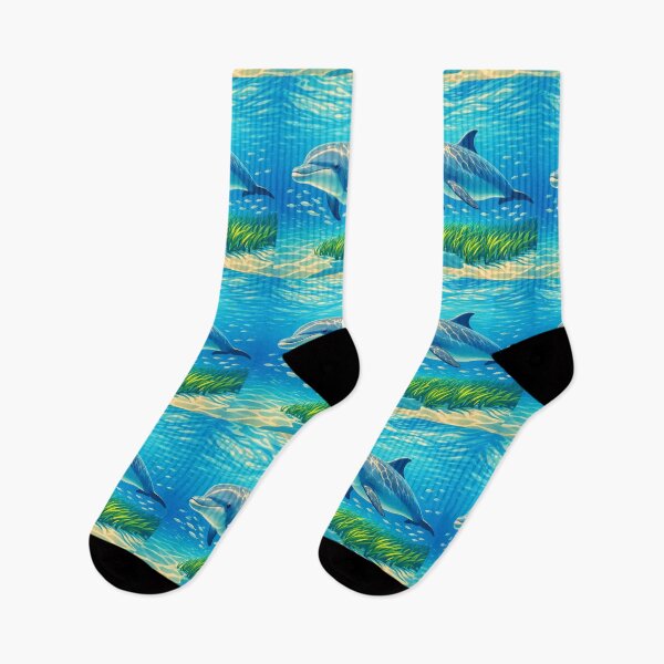 Item preview, Common Bottlenose Dolphin Digital Animal Art designed and sold by kakarikihill.