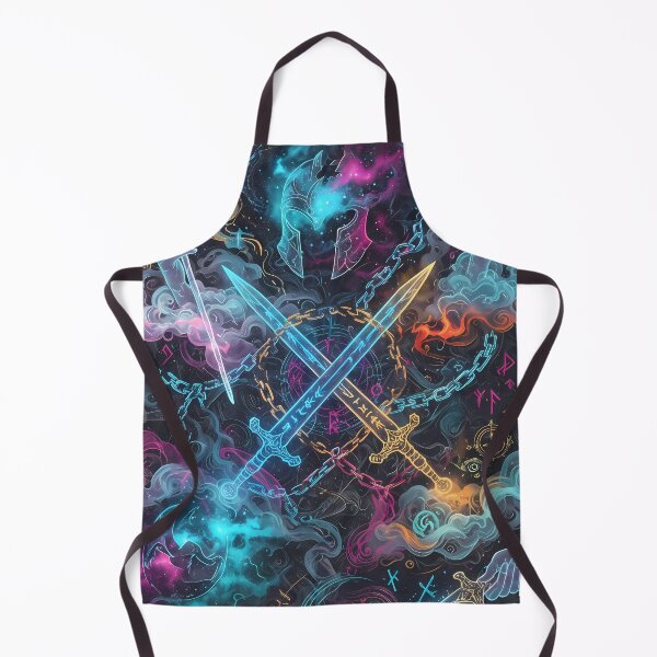 Item preview, Game Power Fantasy RPG Pixel Art Seamless Pattern designed and sold by ART ATTACK ZONE.