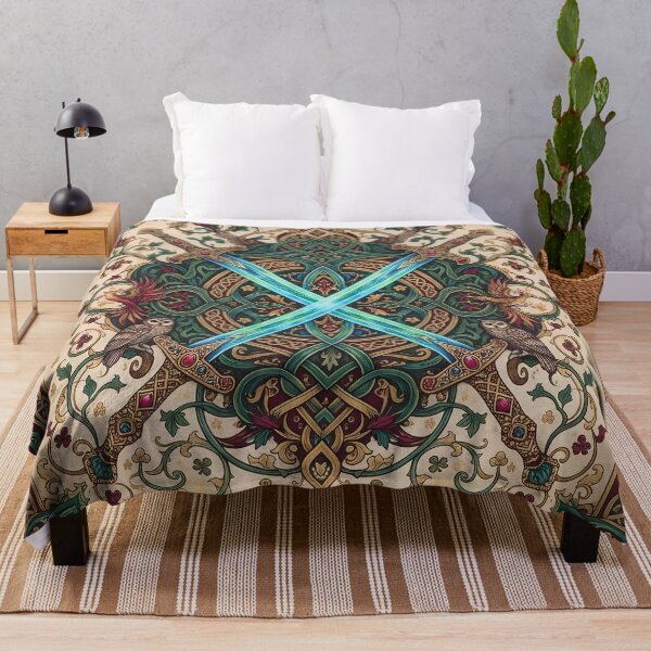Item preview, Bull Power Fantasy RPG Pixel Art Seamless Pattern designed and sold by ART ATTACK ZONE.