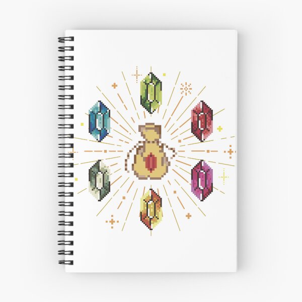 Item preview, bag of Rupees pixel art zelda designed and sold by samuzai.