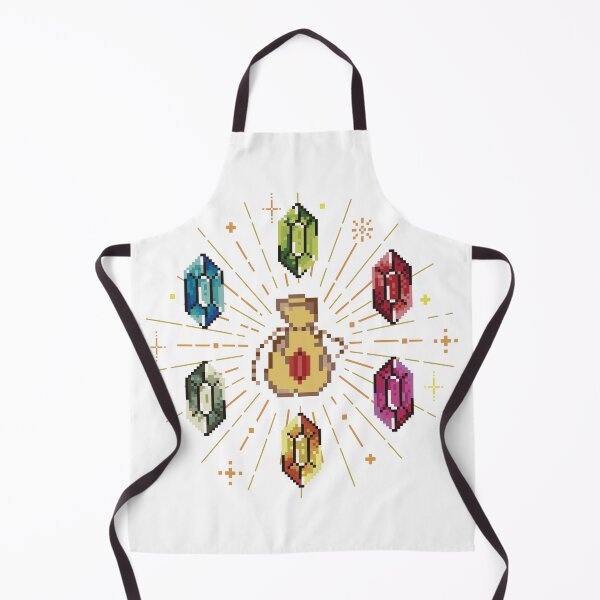 Item preview, bag of Rupees pixel art zelda designed and sold by samuzai.