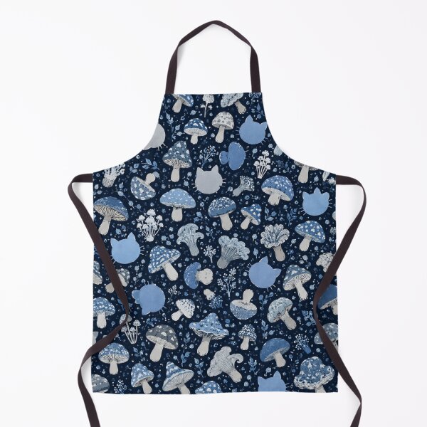 Item preview, Hidden Cats Among Blueberry Mushrooms designed and sold by Mindworx21.