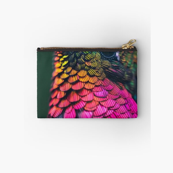 Item preview, Rainbow Hummingbird Close Portrait designed and sold by Pierce Millington Gallery.