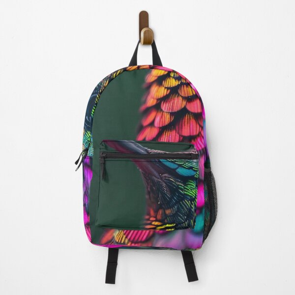Item preview, Rainbow Hummingbird Close Portrait designed and sold by Pierce Millington Gallery.